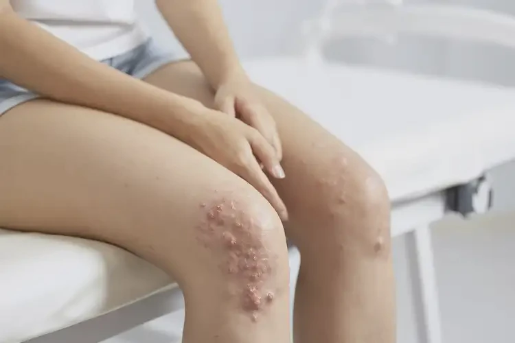 女生小腿上偶爾長濕疹不管它會自己自愈嗎(圖4)