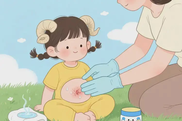 少兒肚子經(jīng)常長濕疹能靠自己自愈嗎(圖2)