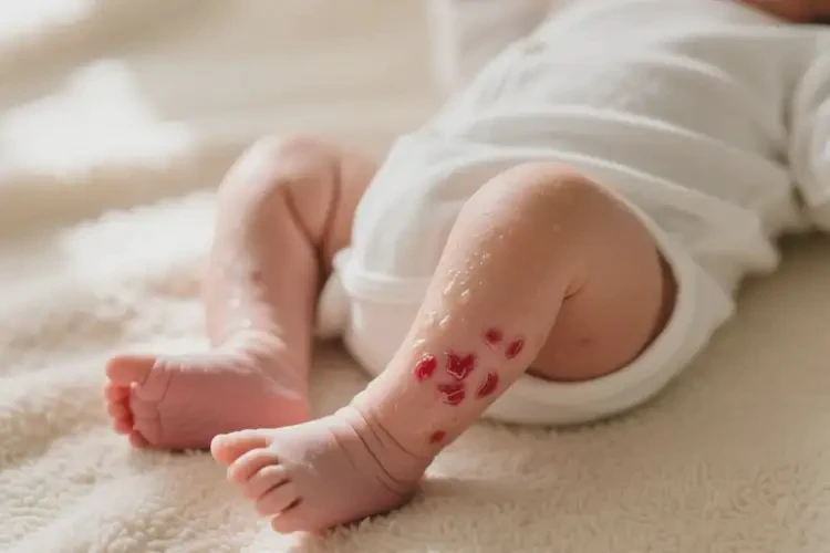 新生兒小腿經(jīng)常起濕疹能徹底自愈嗎(圖3)