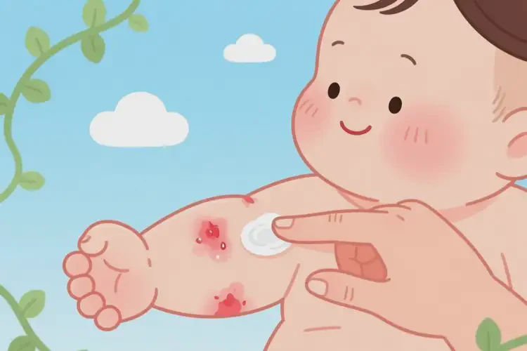 嬰幼兒手臂長(zhǎng)濕疹不管它會(huì)自己好嗎(圖3)