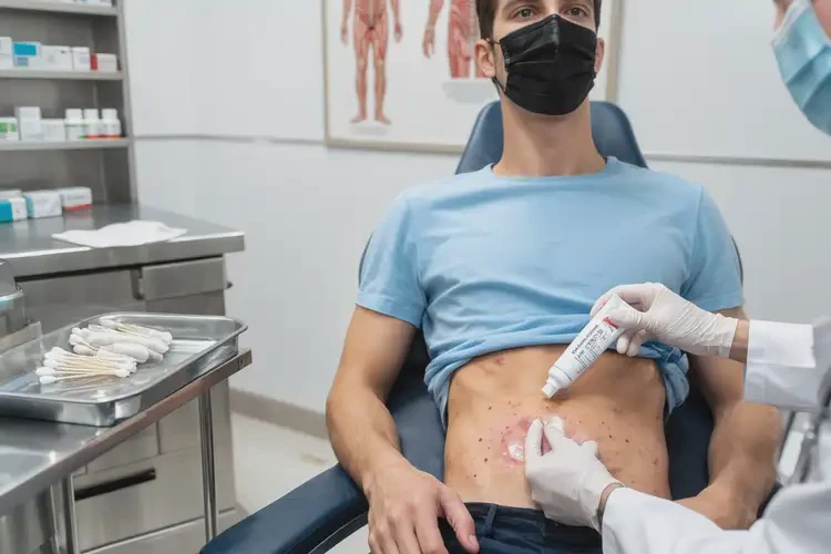 青年人肚子上經(jīng)常長濕疹可不可以徹底自愈(圖3)