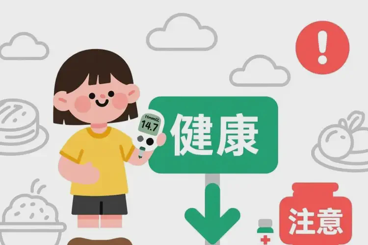 兒童中午血糖14點7是糖尿病嗎(圖1)