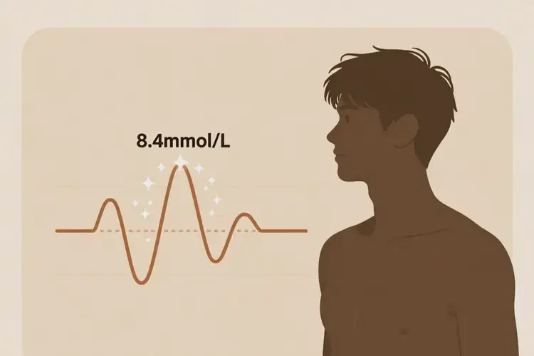 年輕人早上血糖8點(diǎn)4是糖尿病嗎(圖1)