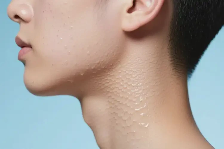 青少年脖子長濕疹可以徹底自愈嗎(圖2)