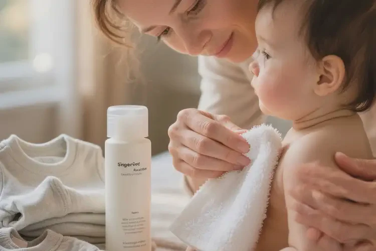 小儿脖子出湿疹不管它会自己自愈吗(图2)