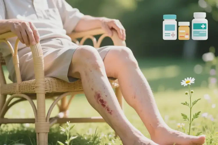 老人大腿上容易長濕疹可不可以徹底自愈(圖1)