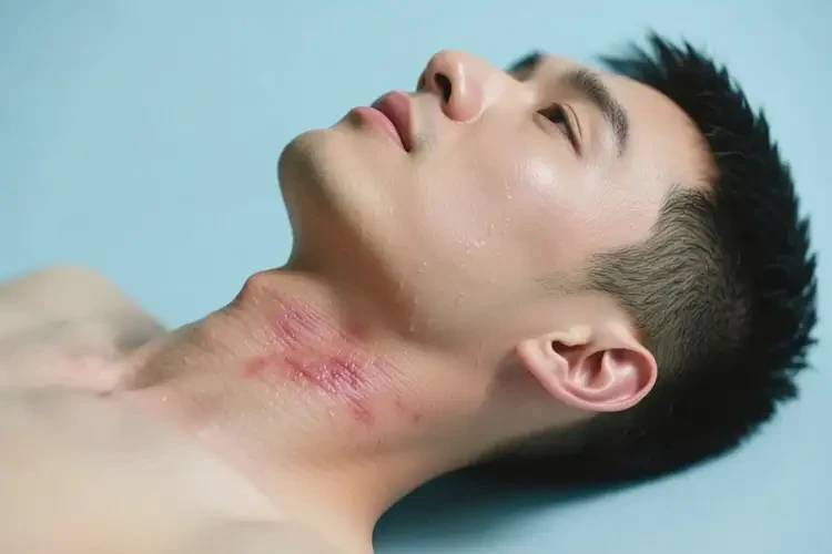 男性脖子上經(jīng)常起濕疹不管它會自己好嗎(圖1)