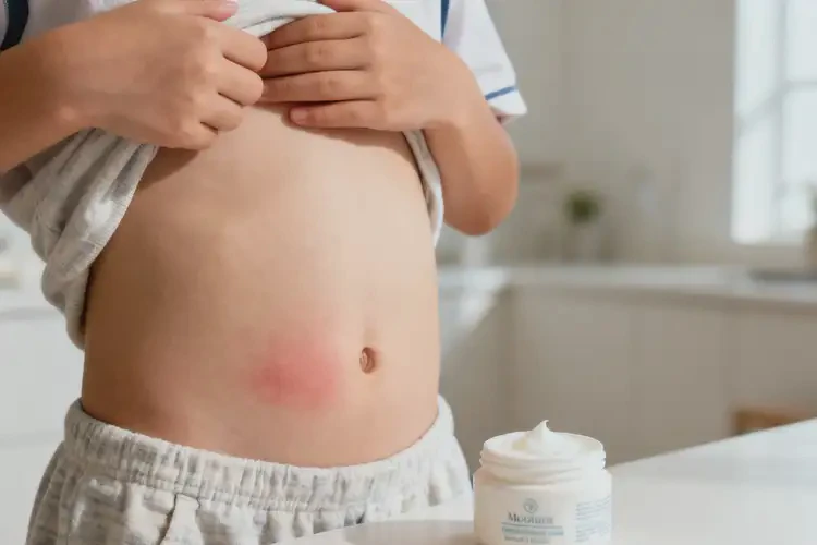 小學(xué)生肚子上容易起濕疹能徹底自愈嗎(圖3)