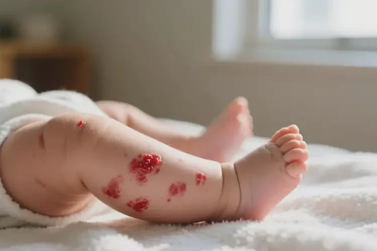 嬰幼兒小腿有濕疹不管它會(huì)自己好嗎(圖3)