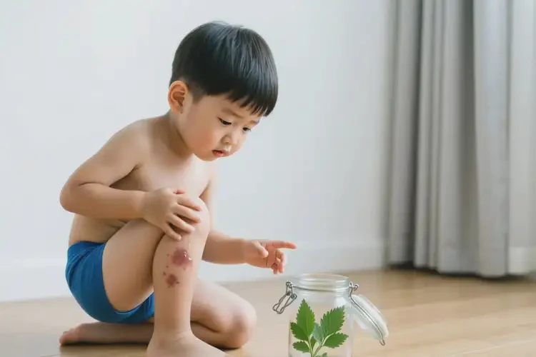 小兒小腿上經(jīng)常起濕疹能靠自己自愈嗎(圖3)