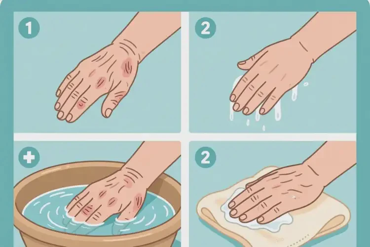 老人手上經(jīng)常長(zhǎng)濕疹能夠徹底治愈嗎(圖1)