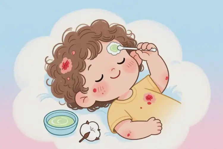 孩子脸上容易起湿疹能够彻底治愈吗(图3)