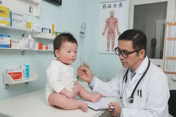 嬰兒面部經(jīng)常起濕疹不管它會自己好嗎(圖2)