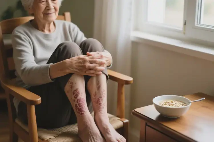 老人身上容易起濕疹能夠徹底治愈嗎(圖3)