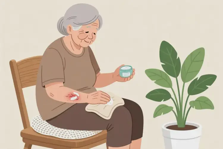 老年人屁股長(zhǎng)濕疹能夠徹底治愈嗎(圖2)