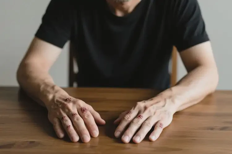 男性手上經(jīng)常起濕疹不管它會自己自愈嗎(圖3)