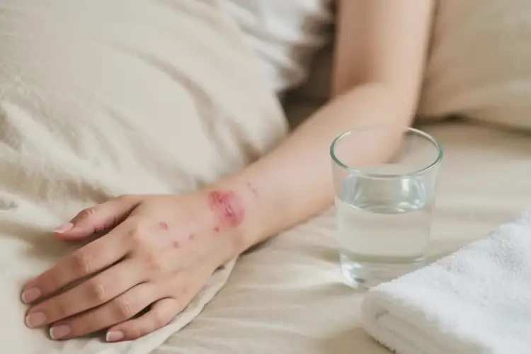 產(chǎn)婦身上容易長濕疹能徹底自愈嗎(圖1)