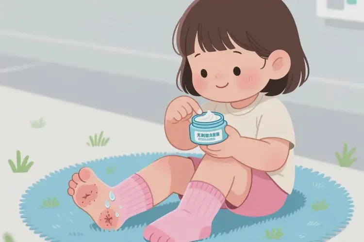 小孩腳上經(jīng)常起濕疹可以徹底自愈嗎(圖4)