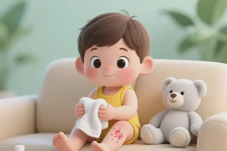 儿童身上经常长湿疹不管它会自己好吗(图3)