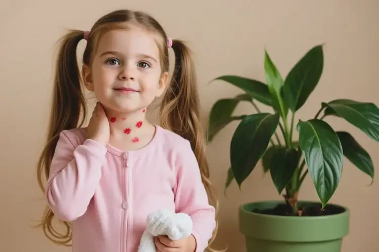 少兒脖子上經(jīng)常起濕疹不管它會自己好嗎(圖3)