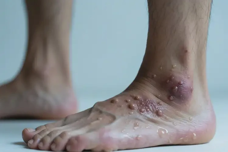 男性腳上容易長濕疹不管它會自己好嗎(圖3)