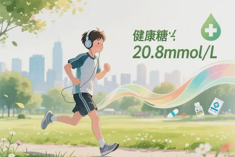 青少年早上血糖20點(diǎn)8意味著什么(圖1)