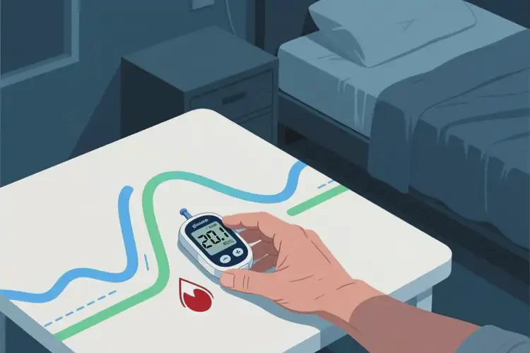 中年人睡前血糖20(圖1)