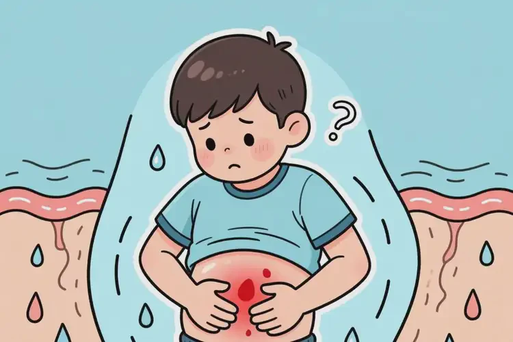 小學(xué)生肚子容易起濕疹不管它會自己自愈嗎(圖4)