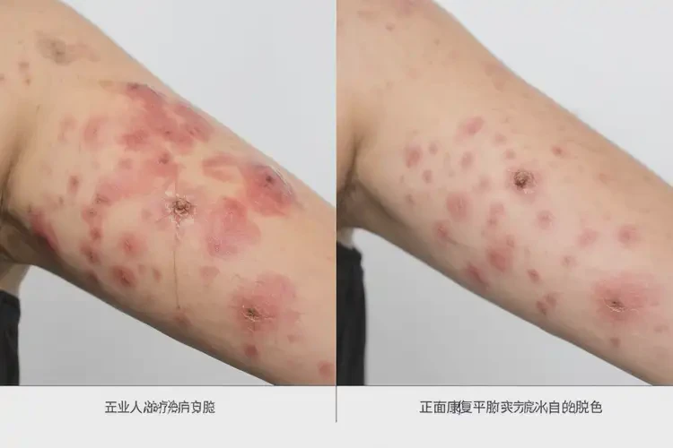 孕婦屁股上有濕疹不管它會自己自愈嗎(圖2)