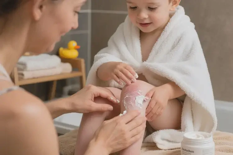 小孩大腿長(zhǎng)濕疹能徹底自愈嗎(圖4)