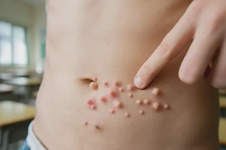 中學生肚子上偶爾長濕疹可不可以徹底自愈(圖4)