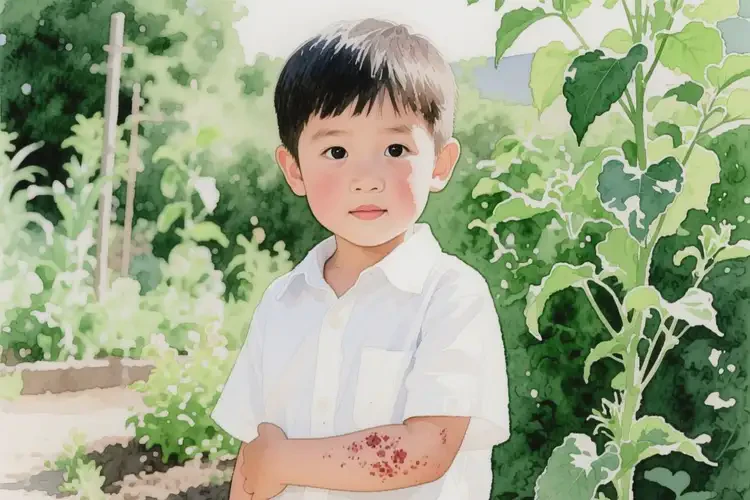 少儿身上出现湿疹不管它会自己痊愈吗(图1)