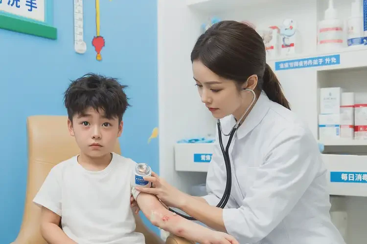 孩子脖子長(zhǎng)濕疹可不可以徹底自愈(圖3)