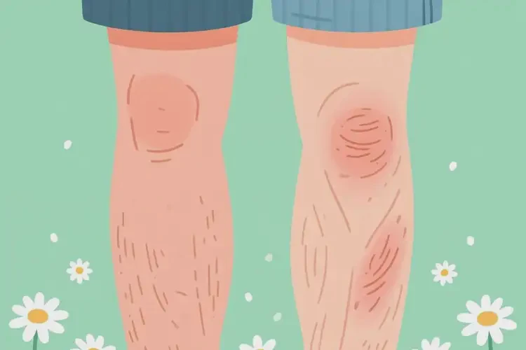 男性大腿有濕疹不管它會自己自愈嗎(圖4)