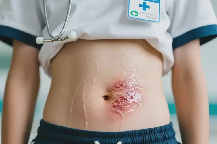 青少年肚子上容易起濕疹不管它會自己痊愈嗎(圖2)