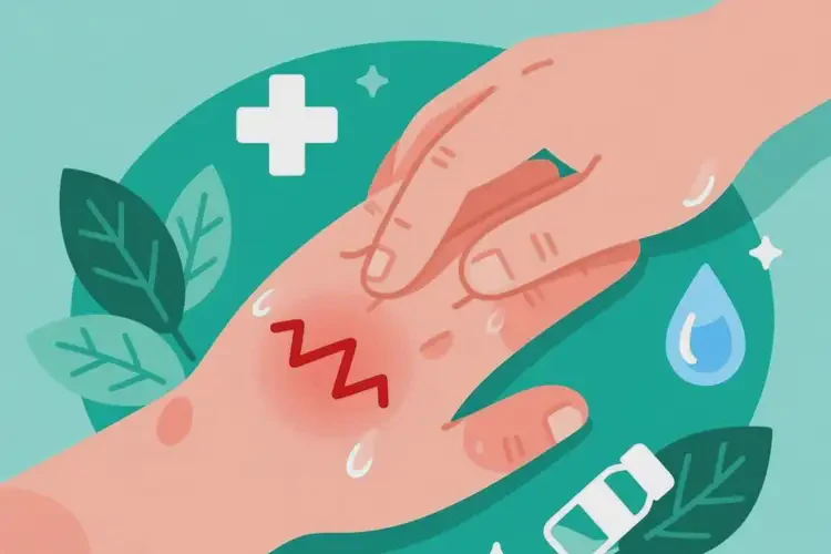 青少年手上長(zhǎng)濕疹能夠徹底治愈嗎(圖1)