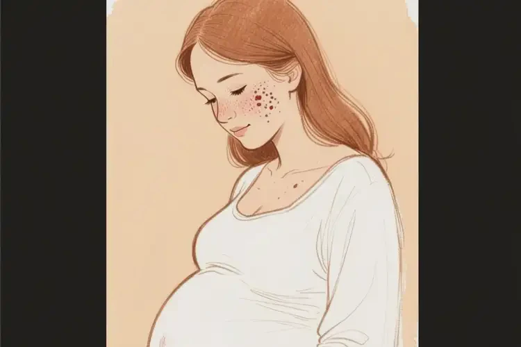 孕婦臉上出濕疹不管它會自己好嗎(圖2)