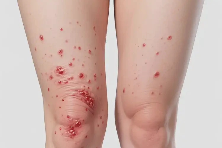 女性大腿容易長濕疹不管它會自己好嗎(圖4)