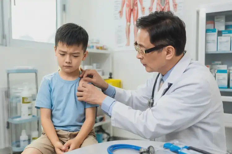 孩子脖子上偶爾長濕疹可不可以徹底自愈(圖1)