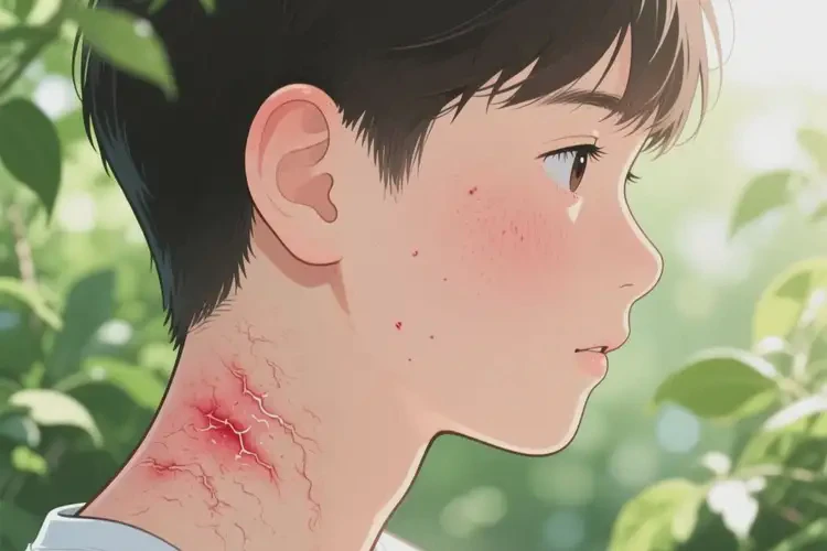 青少年脖子長濕疹可以徹底自愈嗎(圖4)