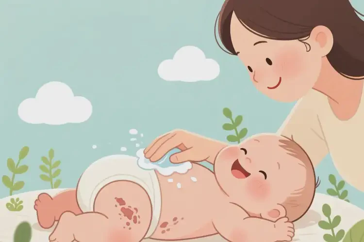 嬰幼兒屁股出濕疹能夠徹底治愈嗎(圖4)