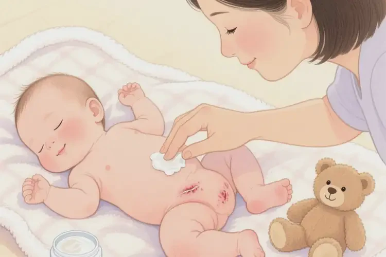 嬰幼兒屁股出濕疹能夠徹底治愈嗎(圖3)