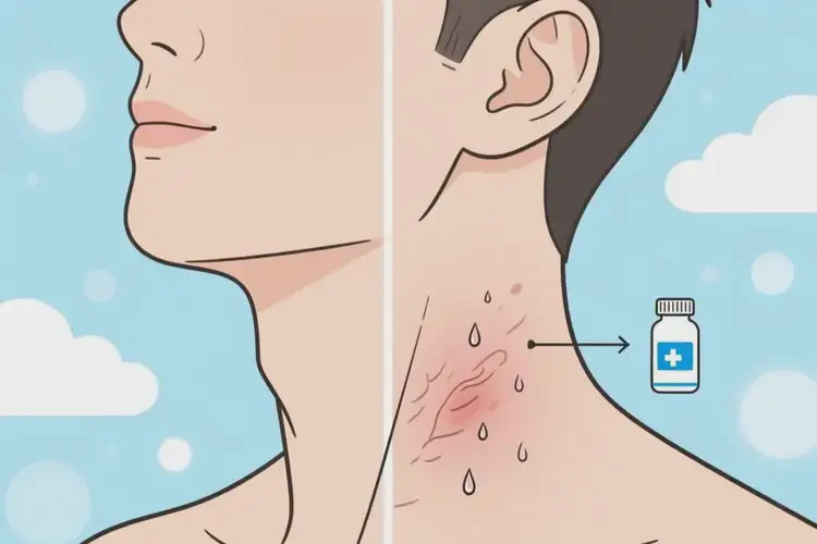 男人脖子長(zhǎng)濕疹能夠徹底治愈嗎(圖3)