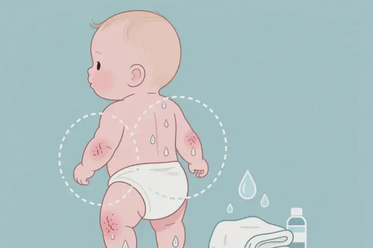 寶寶全身出濕疹能夠徹底治愈嗎(圖4)