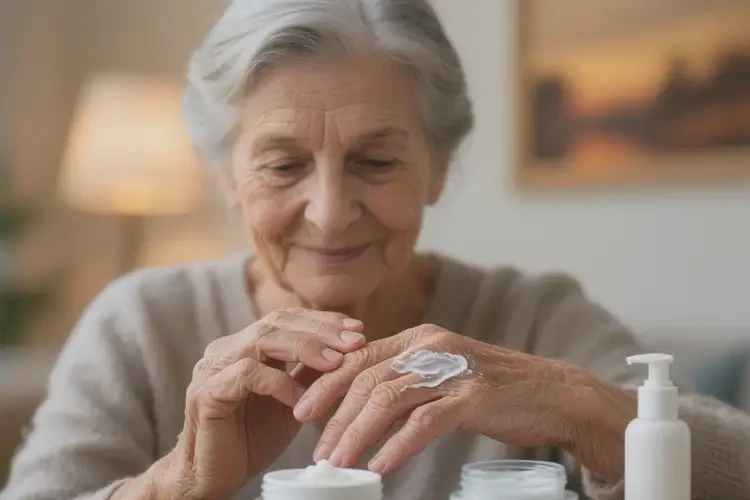 老年人手上出濕疹能夠徹底治愈嗎(圖4)