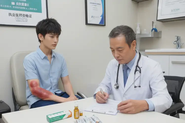 青年人手臂经常长湿疹可不可以彻底自愈(图3)