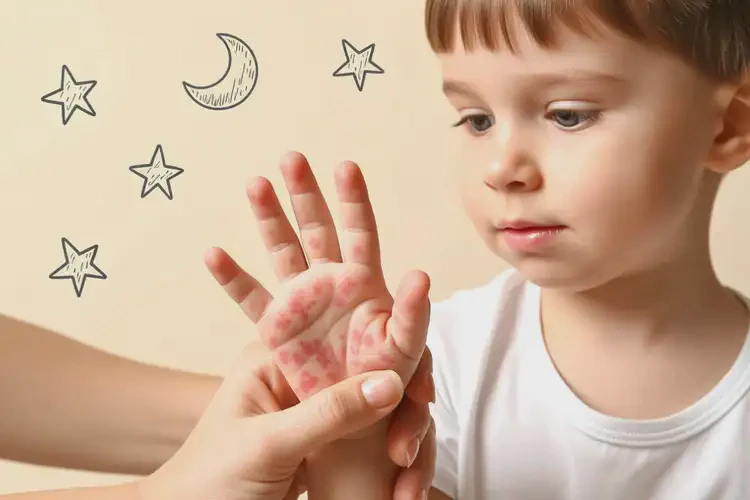 兒童身上出濕疹不管它會自己好嗎(圖2)