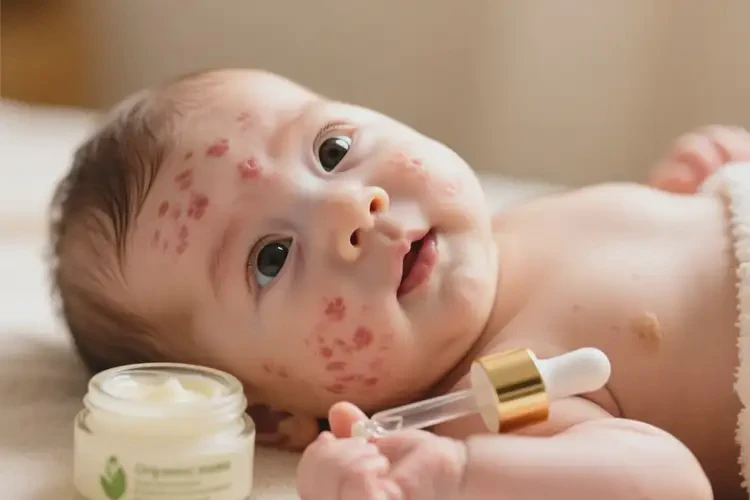 幼兒臉上容易長濕疹治療方法(圖1)