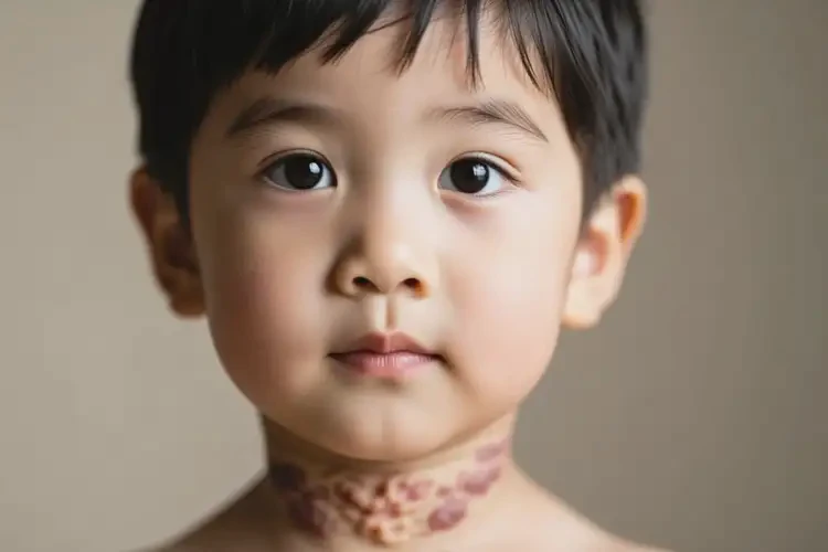 小孩脖子經(jīng)常起濕疹能夠徹底治愈嗎(圖1)