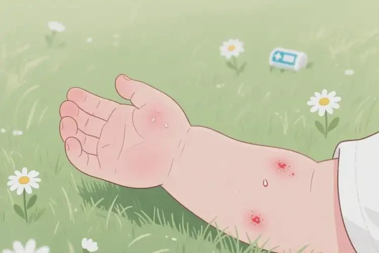 幼兒手臂偶爾長(zhǎng)濕疹不管它會(huì)自己自愈嗎(圖3)